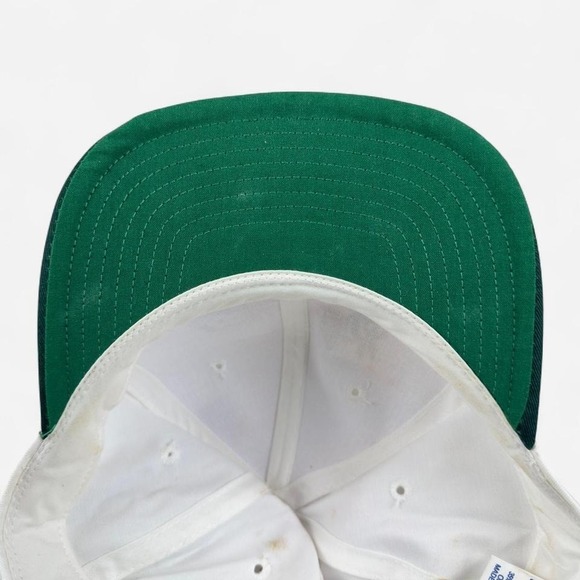 Vintage The Game Florida Tropical Sailing Hat OS Green White Tourist Deadstock - Picture 8 of 8